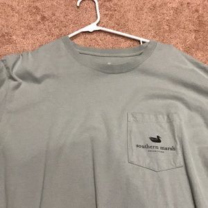 Southern marsh short sleeve tee shirt